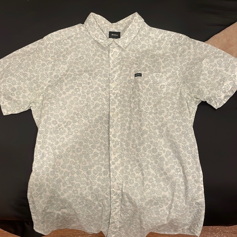 RVCA button up shirt